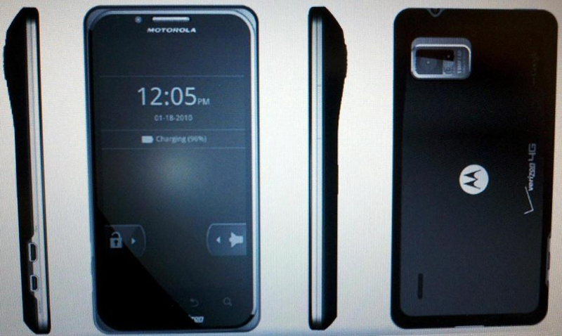 Illustration for article titled Three Motorola Android Phones Leak Out, With the Targa Showing a Sizeable Camera Hump